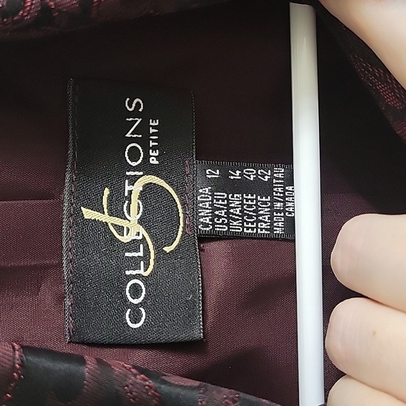 Vintage Metallic Acetate Brocade Floral Paisley Chunky Sequin Button Jacket - Picture 2 of 9